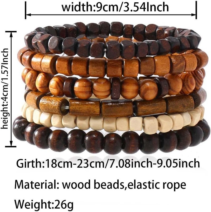 JAVMOO Gothic Bracelet Adjustable Punk Braided Leather Multilayer Grunge Set Bracelets Emo Metal Cuff Wrap Bangles Meaningful Gift - Image 5